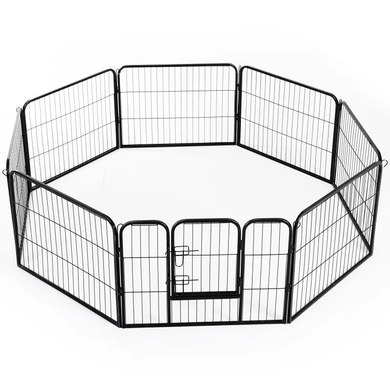 24" 8 Panel Metal Pet Playpen