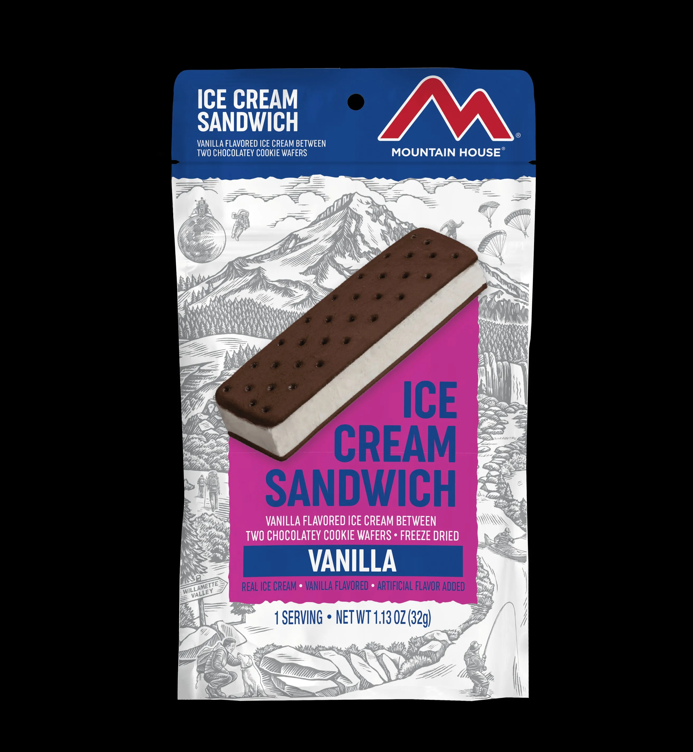 290065 Vanilla Ice Cream Sandwich Classic Snacks & Desserts