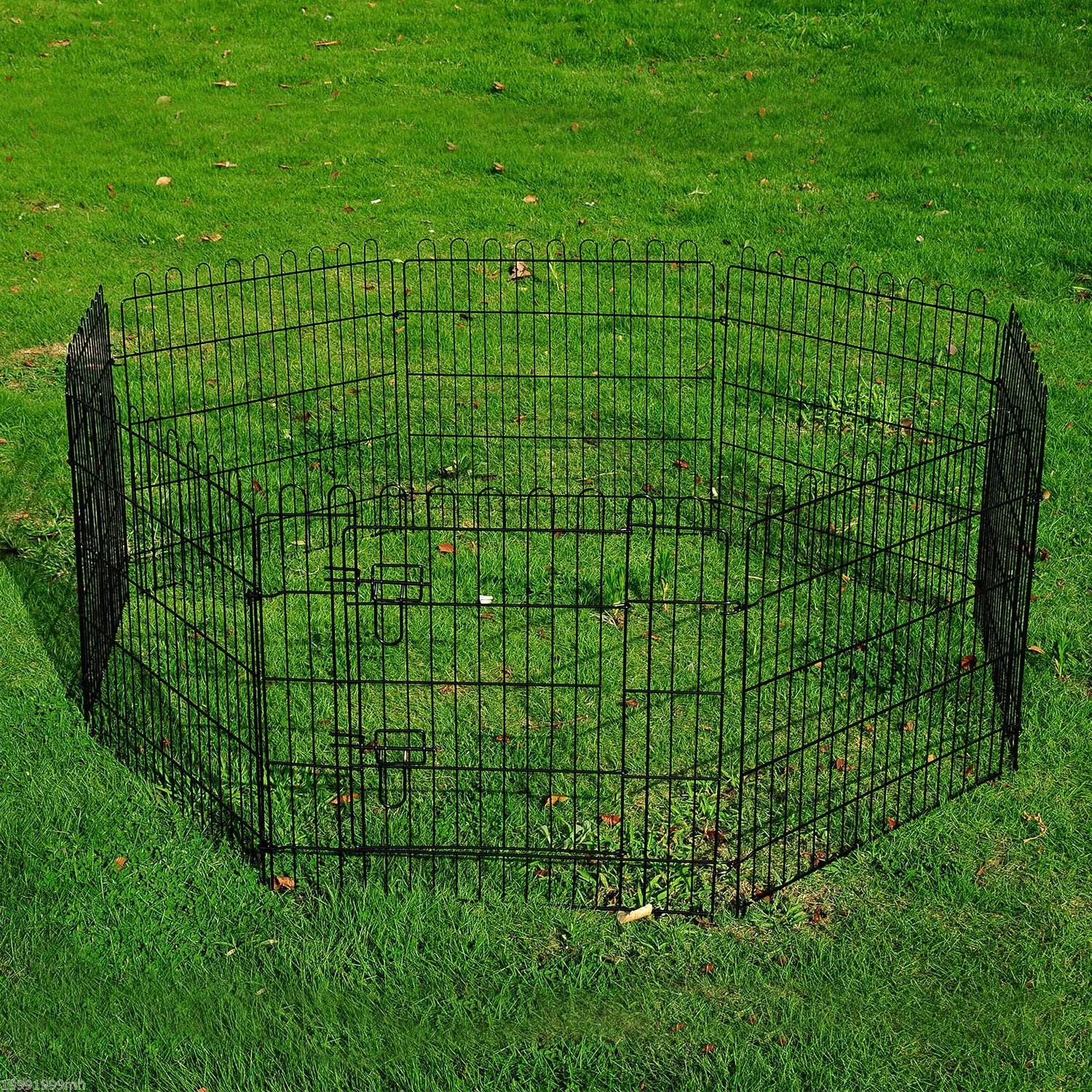 30" 8-Panel Metal Pet Playpen