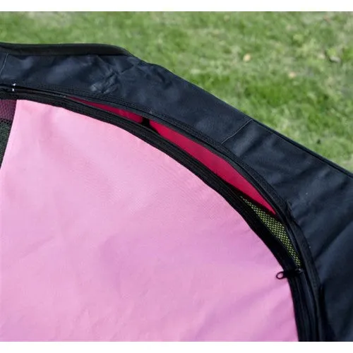 46" Portable Pet Playpen with Carry Bag - Pink