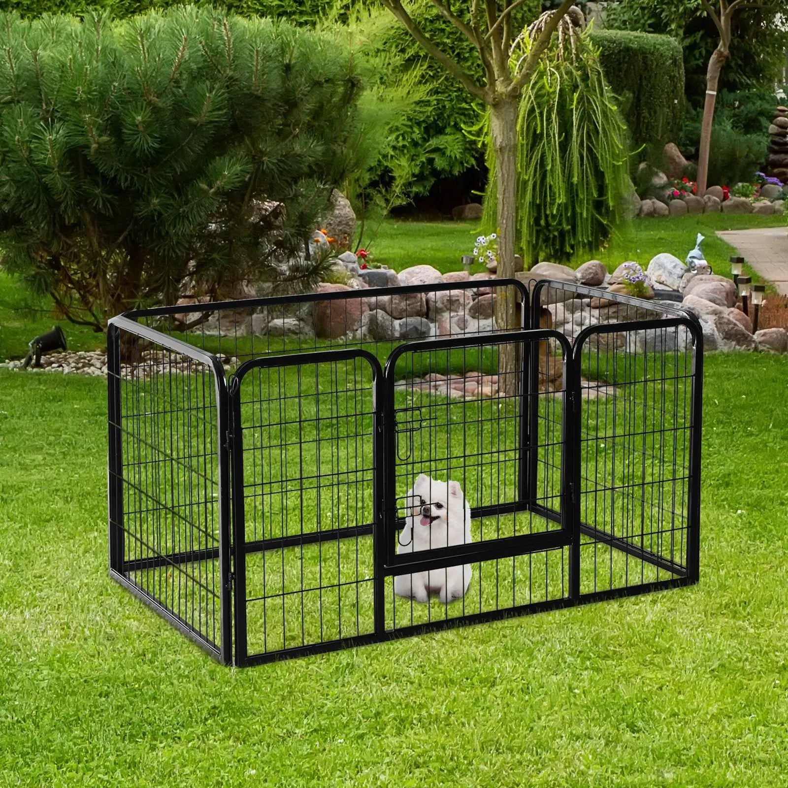 49" 8 Panel Metal Pet Playpen