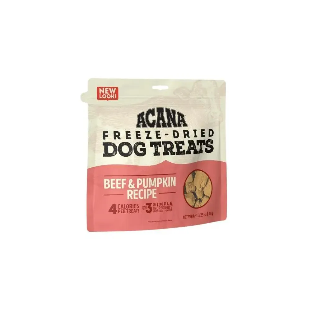 Acana Beef & Pumpkin Freeze-Dried Dog Treats