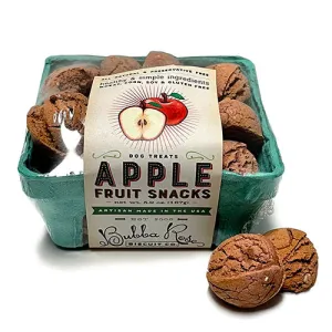 Apple Fruit Snacks Crate Box Dog Treats