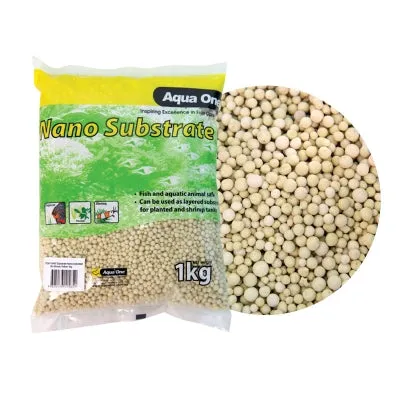 Aqua One Nano Substrate Ceramic Beads Yellow 1kg