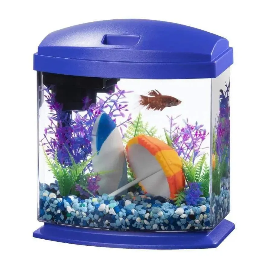 Aqueon LED MiniBow™ Fish Aquarium Kit with SmartClean™ Technology