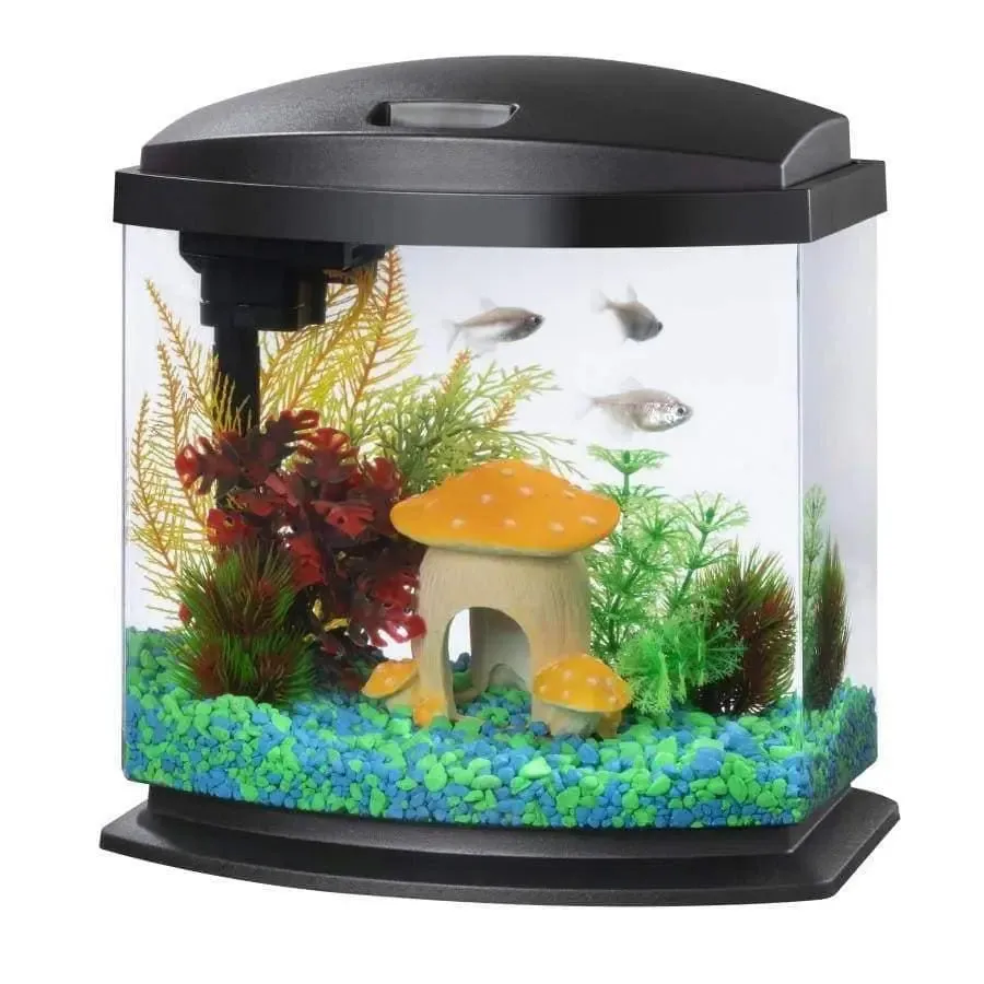 Aqueon LED MiniBow™ Fish Aquarium Kit with SmartClean™ Technology