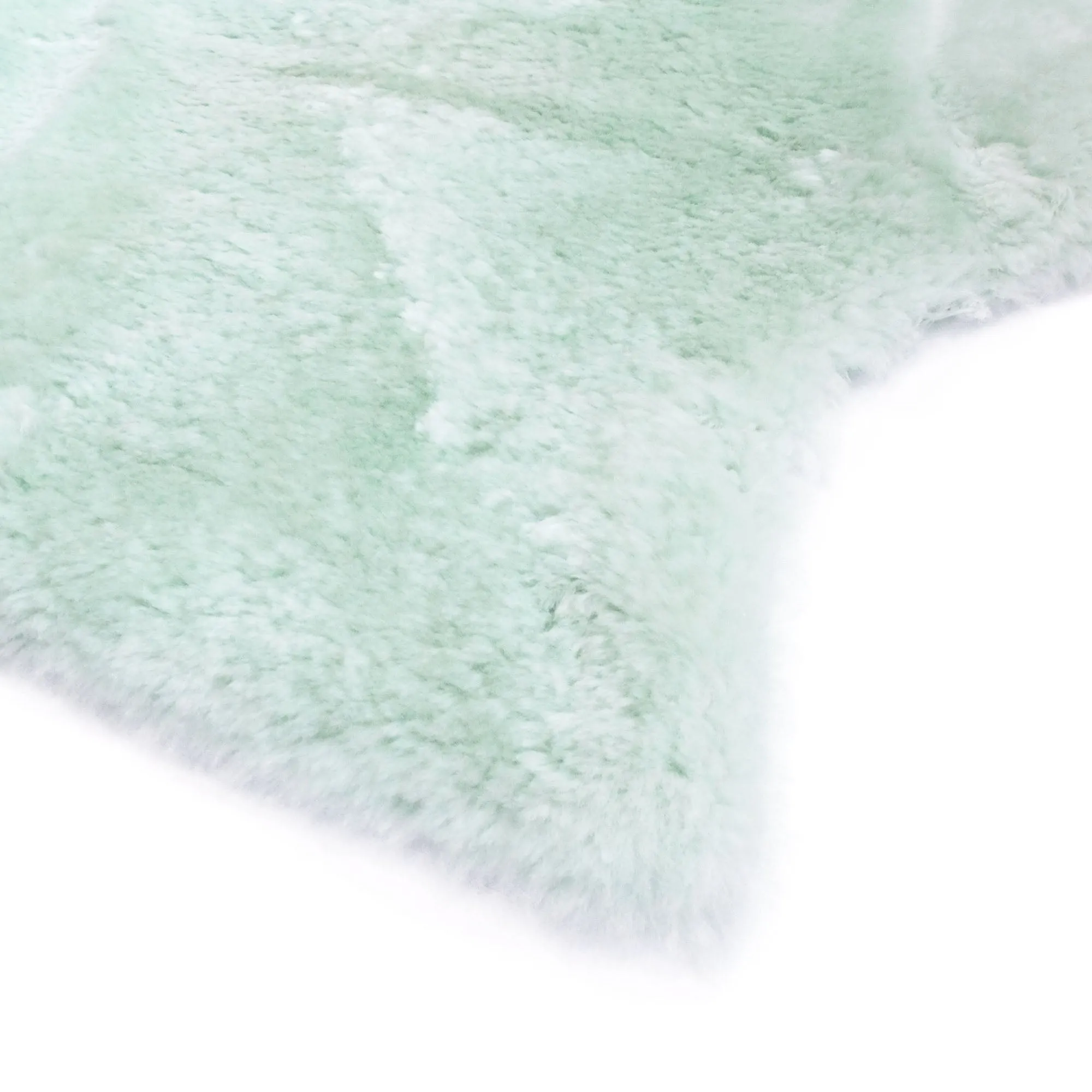 Baby Lambskin Rug - Light Teal  - Australian Merino