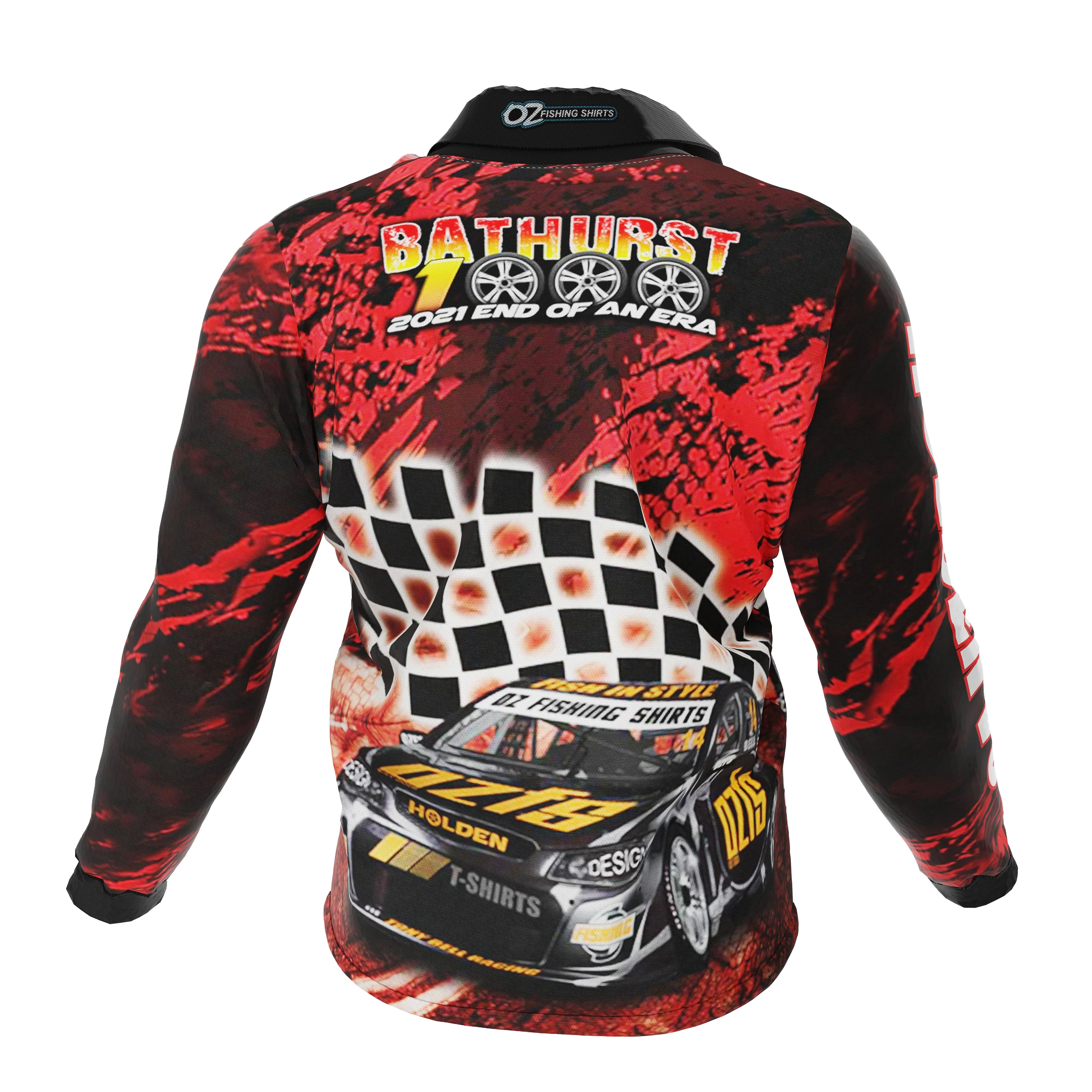 Bathurst V8 Holden Fishing Shirt - Quick Dry & UV Rated