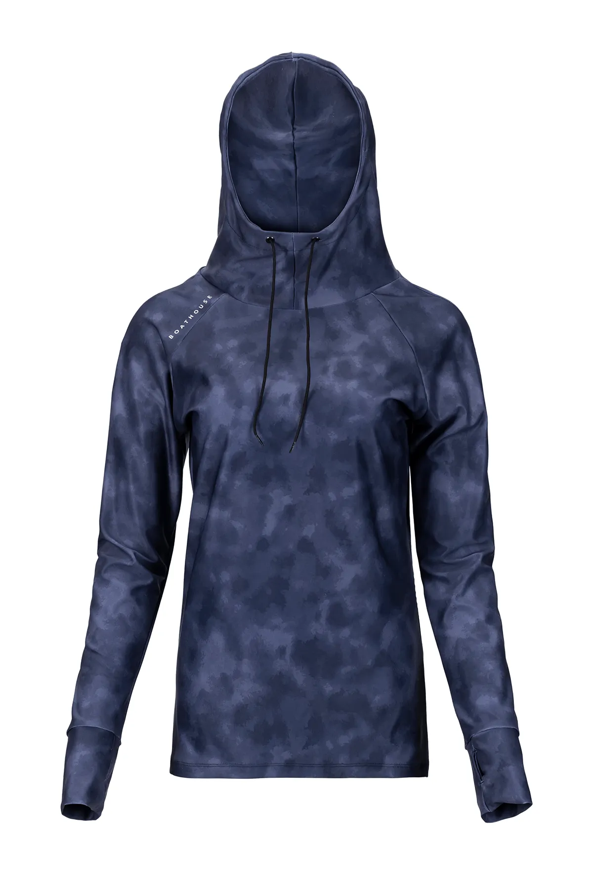 BOATHOUSE Women's 215 Printed Hooded Compression Top