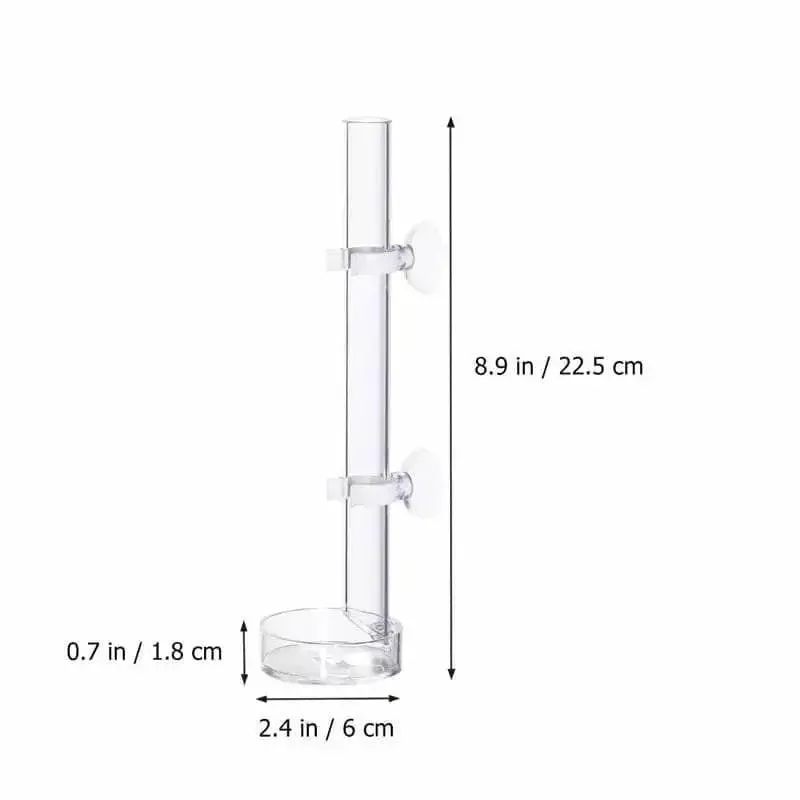 BULK Shrimp Feeding Tube 22cm   Feeding Dish ( PACK OF 5 )