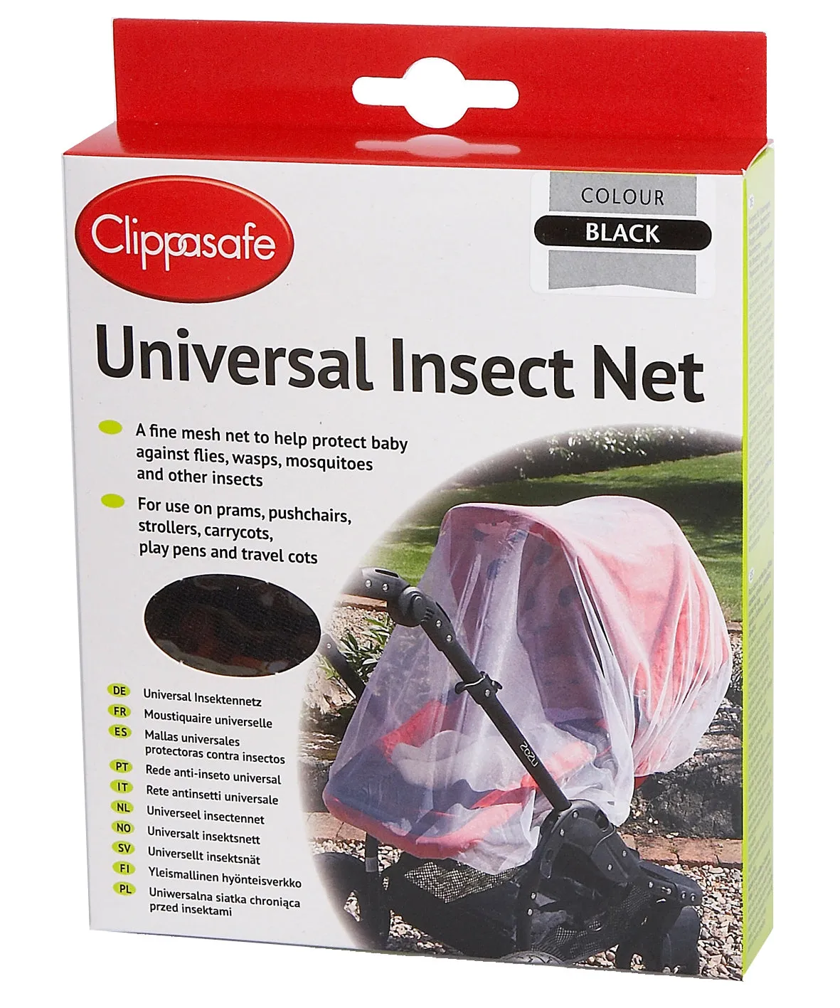 Clippasafe Universal Pram/Stroller Insect Net