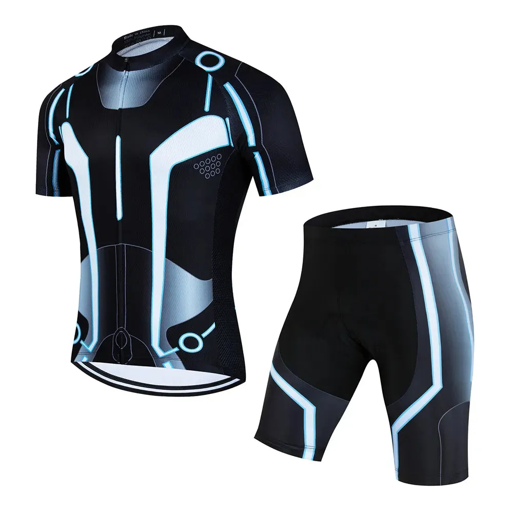 Cycling Jersey Set 2023 Men Summer Cycling Clothing Road Bike Shirts Suit Bicycle Bib Shorts MTB Ropa Ciclismo Maillot