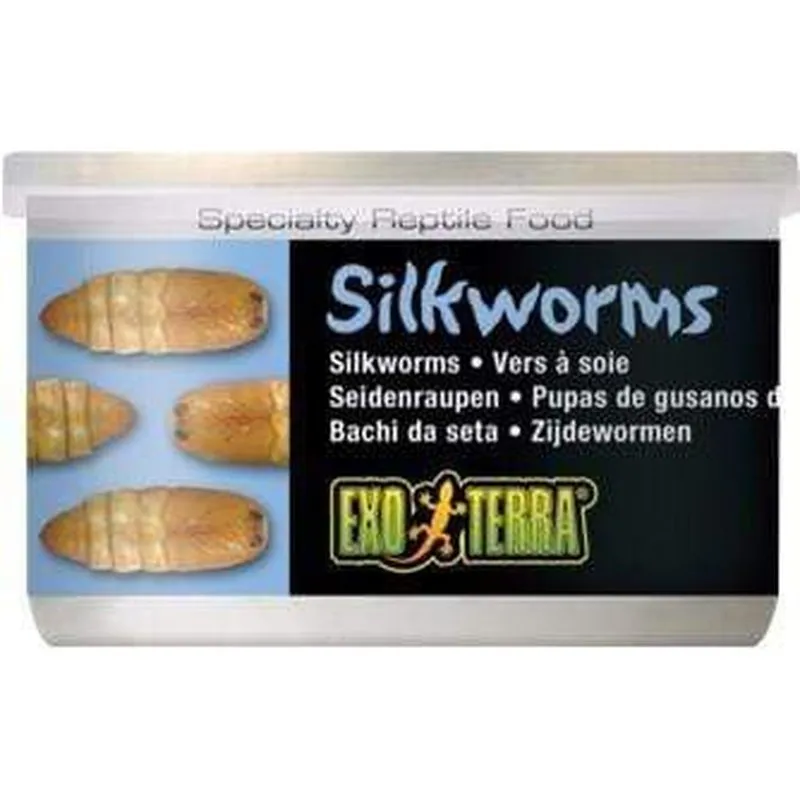 Exo Terra Canned Food 34g Silkworms