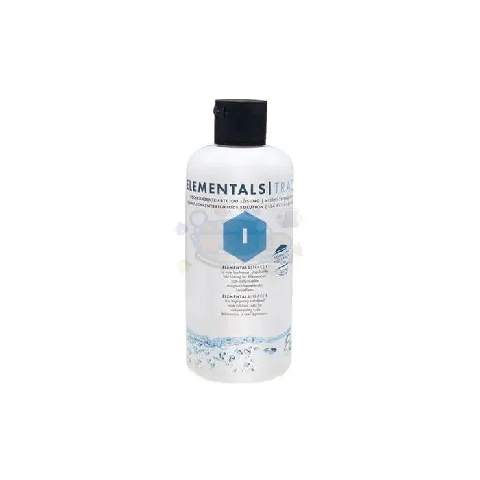 Fauna Marin Iodine Elementals Trace I 250ml - Essential Iodine Solution for Healthy Reef Aquariums