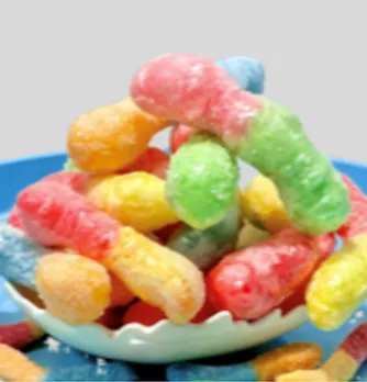 Freeze Dried Candy Worms 50g