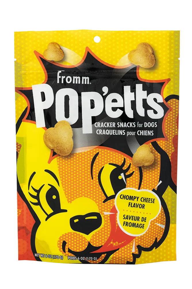 Fromm - Pop'etts - Chompy Cheese Cracker Snacks