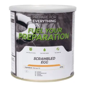 Fuel Your Preparation Scrambled Egg Freeze Dried Meal Tin