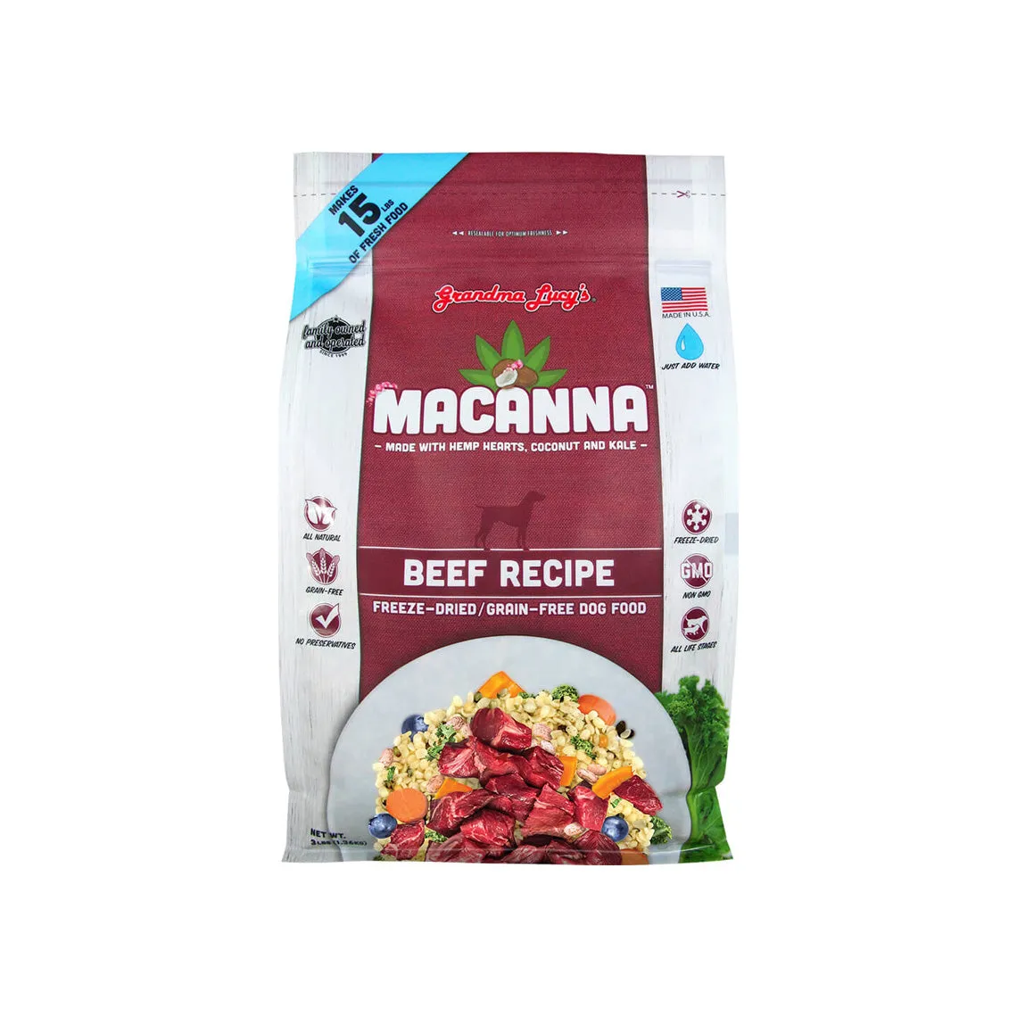 Grandma Lucy's Macanna Freeze Dried Dog Food