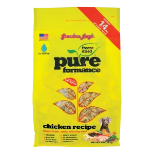 Grandma Lucy's PureFormance Freeze-Dried Chicken Recipe 3lb