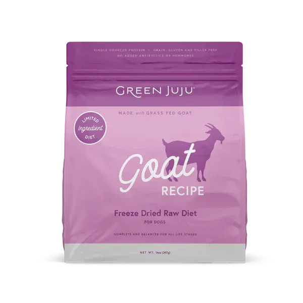 Green Juju Freeze Dried Goat Recipe (14oz)