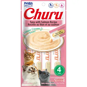 Inaba Cat Treat Churu Puree Tuna With Salmon 56g