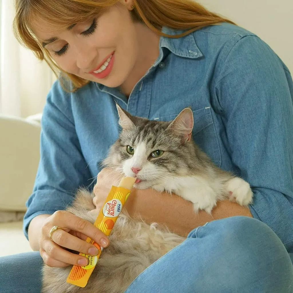 Inaba Churu Jelly Pops Wet Cat Treats 1 Stick, Grain-Free Ciao