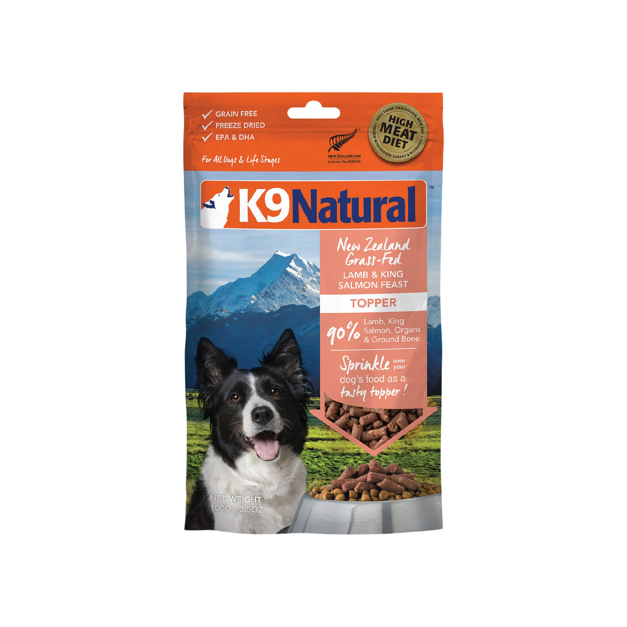 K9 Natural Freeze Dried Dog Food Toppers