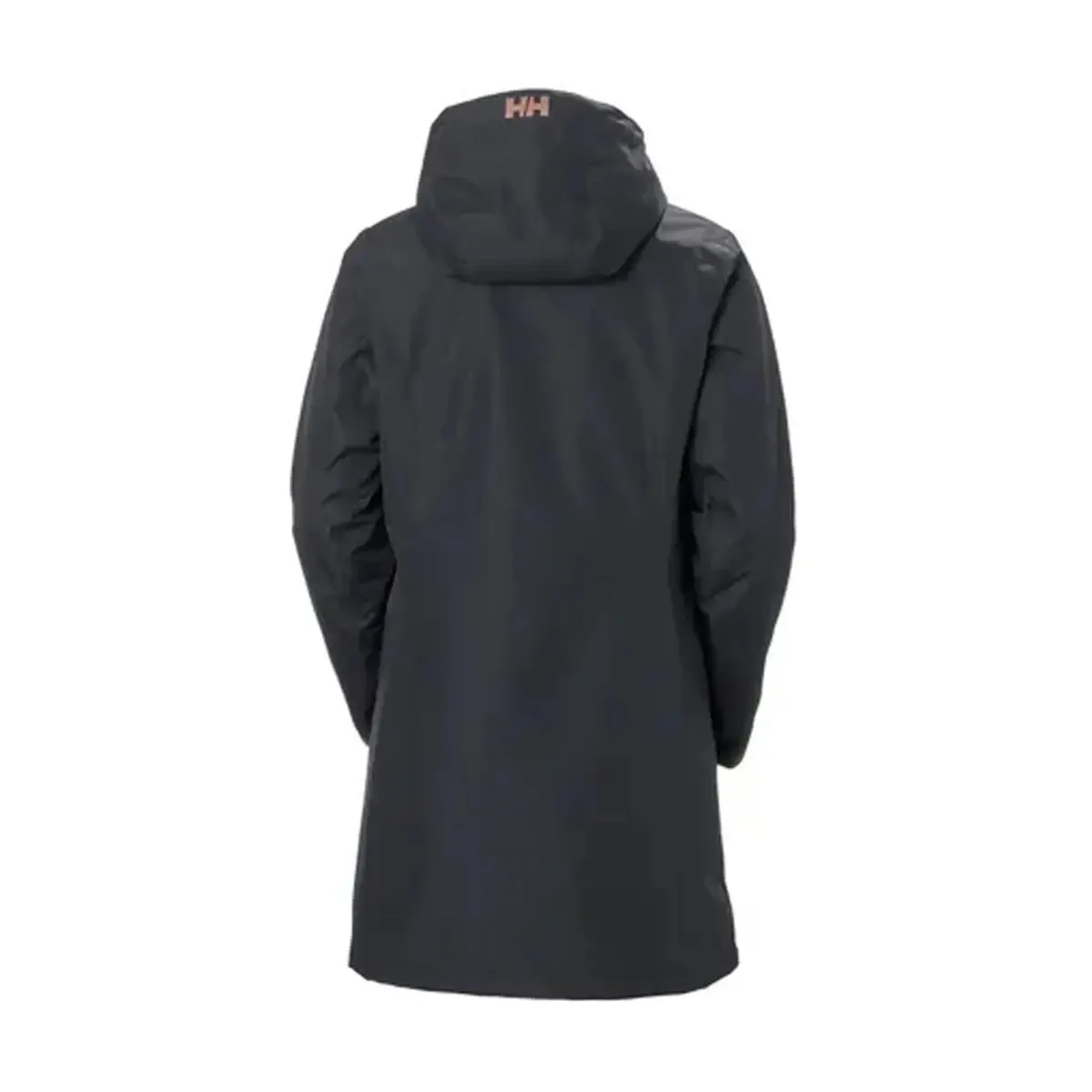 Long Belfast Winter Jacket - Ebony