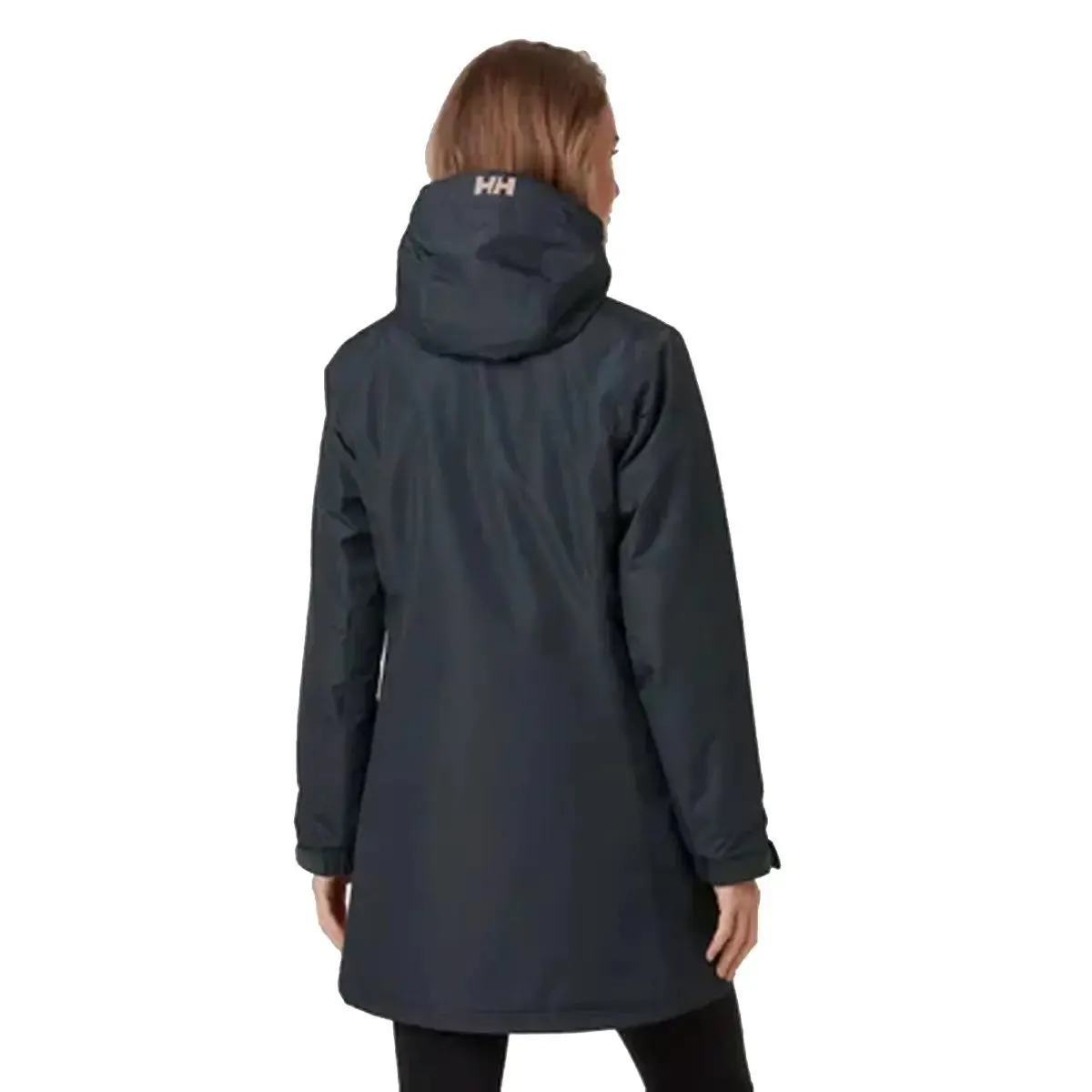 Long Belfast Winter Jacket - Ebony