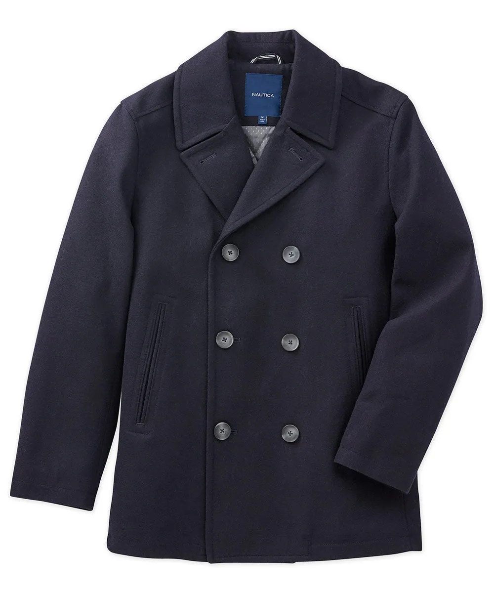 Nautica Double-Breasted Peacoat