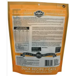 Northwest Naturals Freeze-Dried Duck Nibbles Cat Food 11 oz