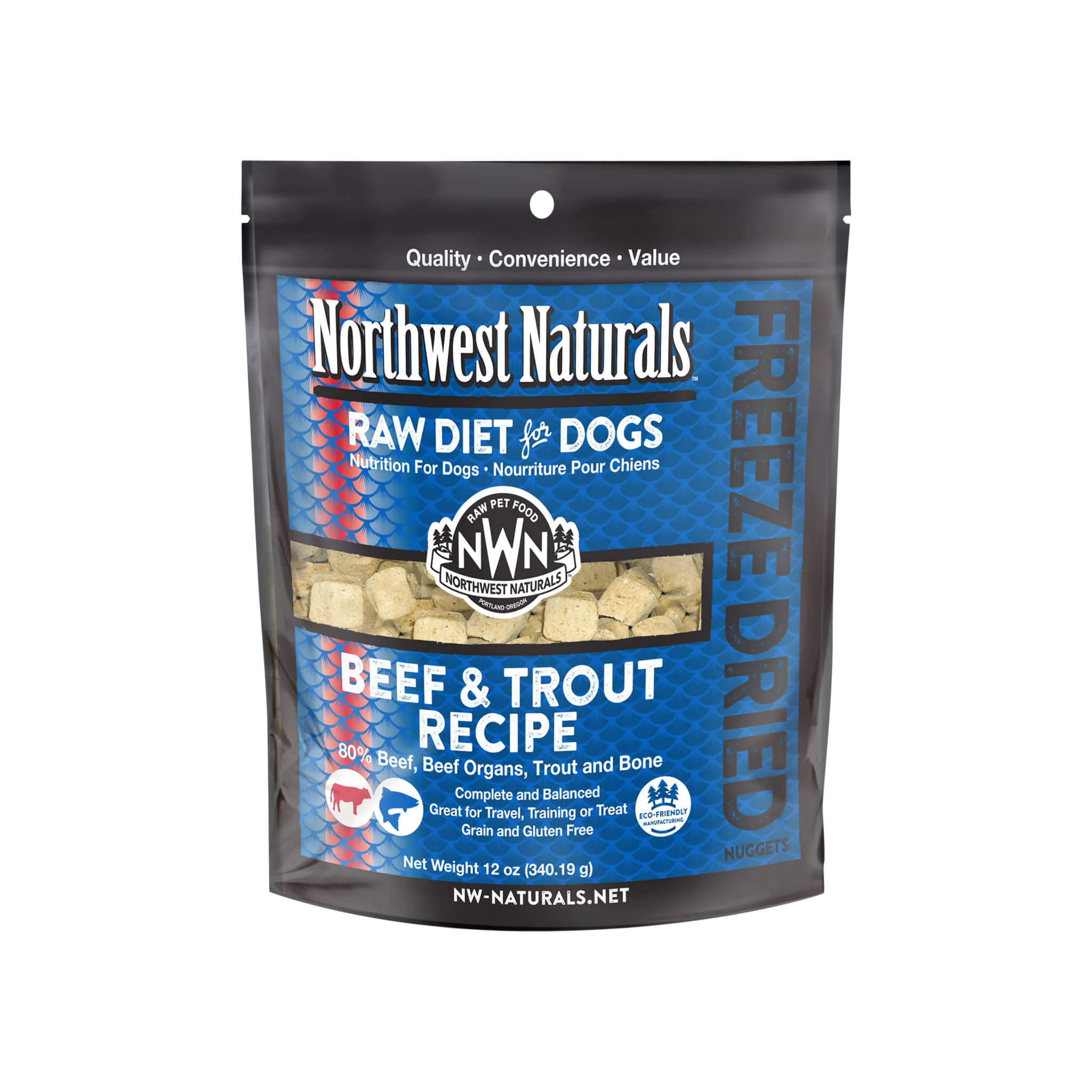 Northwest Naturals Freeze Dried Raw Diet Dog Food