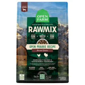 Open Farm Rawmix Ancient Grains Prairie Recipe Dry Dog Food