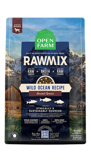 Open Farm RawMix Dog Food: Wild Ocean Recipe w/ Ancient Grains