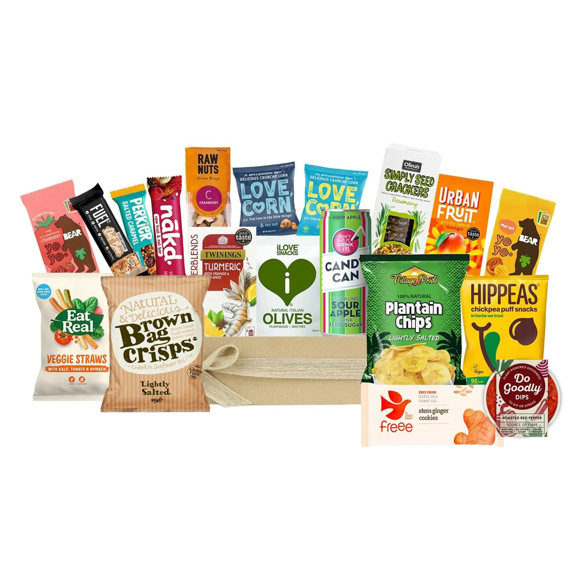 Organic Gluten Free Healthy Gift Hamper - The Ultimate Vegan Snacks Delight