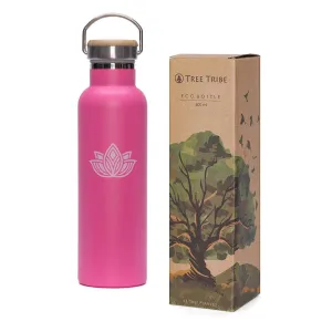 Pink Lotus Water Bottle (20 oz)