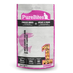 PureBites Dried Wild Pacific Salmon Treats Cat