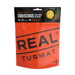 Real Turmat Couscous with Lentils and Spinach