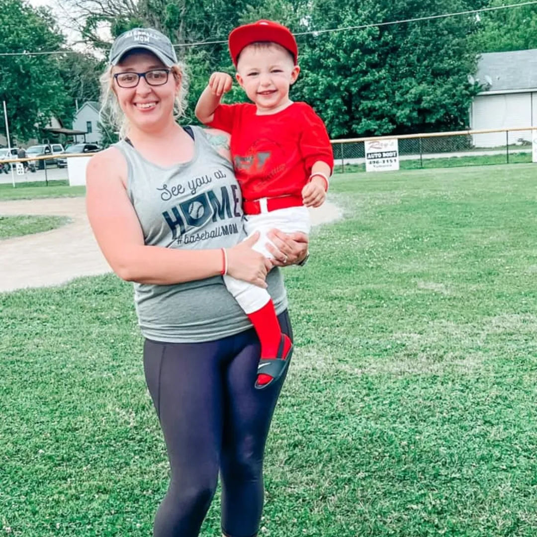 See You At Home #BaseballMom - Unisex Jersey Tank