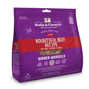 Stella & Chewy's Cat Freeze-Dried Dinner Morsels - Bountiful Beef 8oz