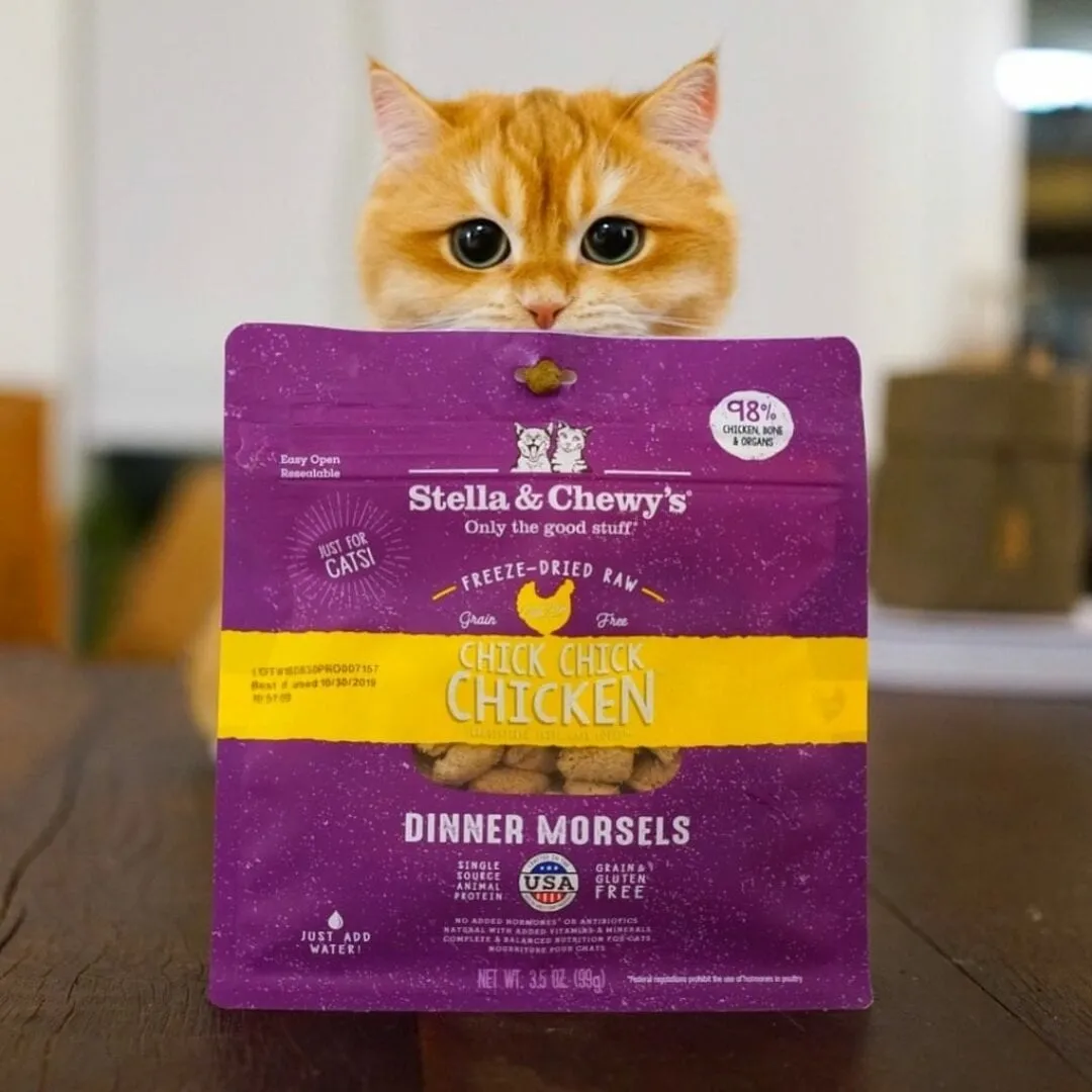 Stella & Chewy's Chick Chick Chicken Dinner Freeze-Dried Cat Food