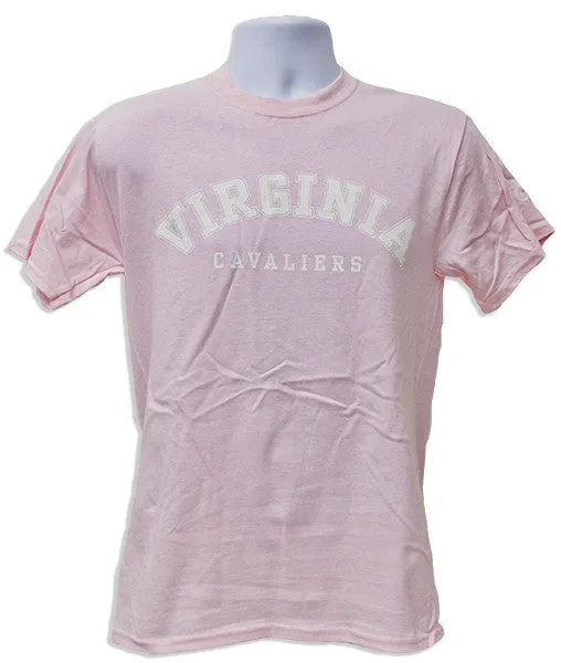 TSUV06P T-Shirt University of Virginia Arch Dome PINK