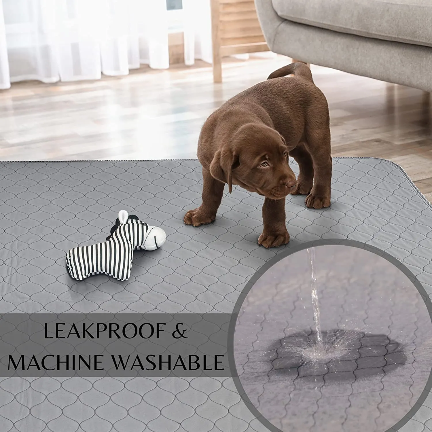 XXL waterproof pad for puppies Highly Absorbent Washable Pad