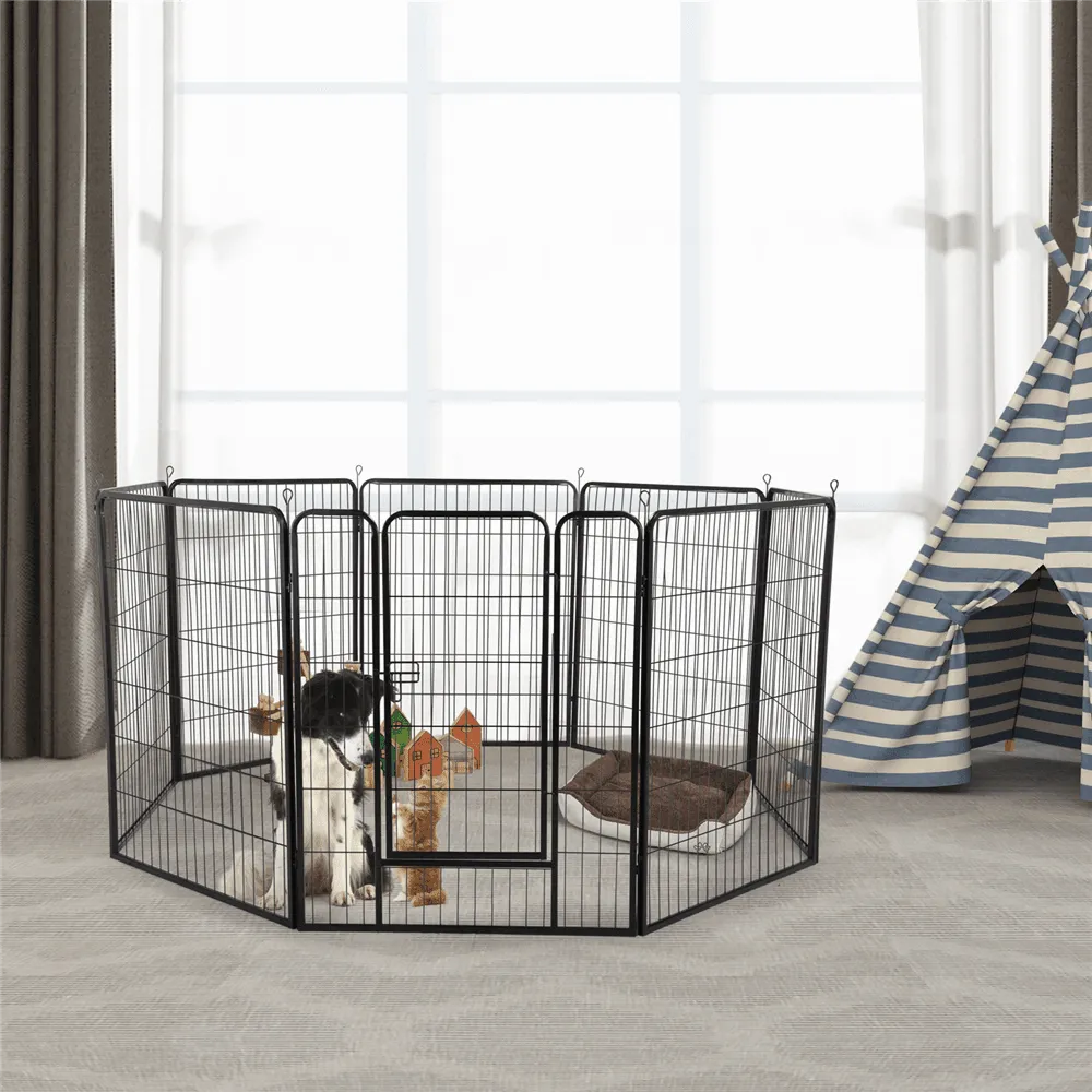 Yaheetech Dog Pen 8 Panels 40 Inch